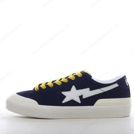 Replica A BATHING APE BAPE Mad STA Men’s and Women’s Shoes ‘Blue Yellow White’