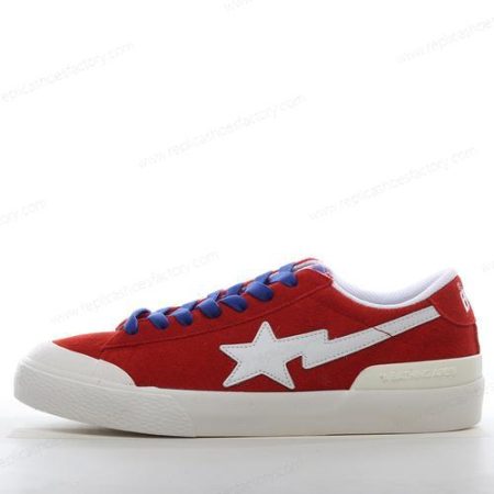 Replica A BATHING APE BAPE Mad STA Men’s and Women’s Shoes ‘Red White Blue’