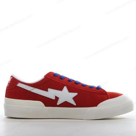 Replica A BATHING APE BAPE Mad STA Men’s and Women’s Shoes ‘Red White Blue’