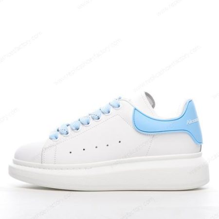Replica ALEXANDER MCQUEEN Oversized Sneaker Men’s and Women’s Shoes ‘White Blue’ 621056WHXMT9223