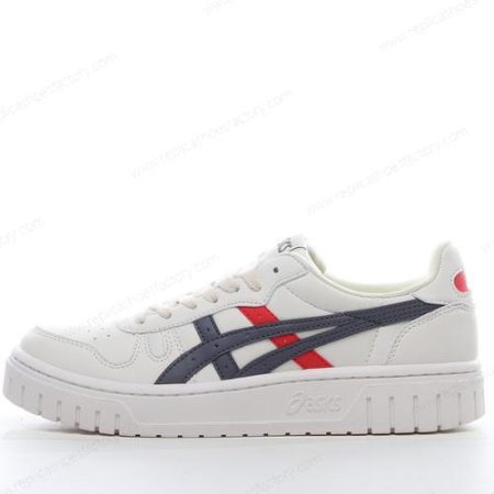 Replica ASICS Court Mz Low Men’s and Women’s Shoes ‘Black White Red’