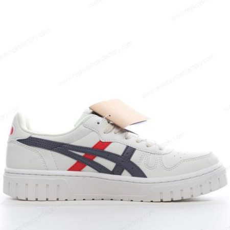 Replica ASICS Court Mz Low Men’s and Women’s Shoes ‘Black White Red’