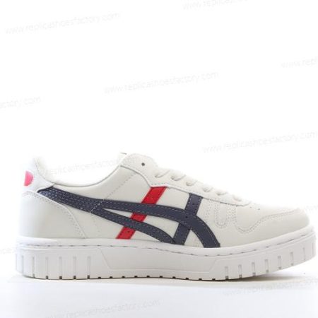 Replica ASICS Court Mz Low Men’s and Women’s Shoes ‘White Blue Red’ 1194A076-103