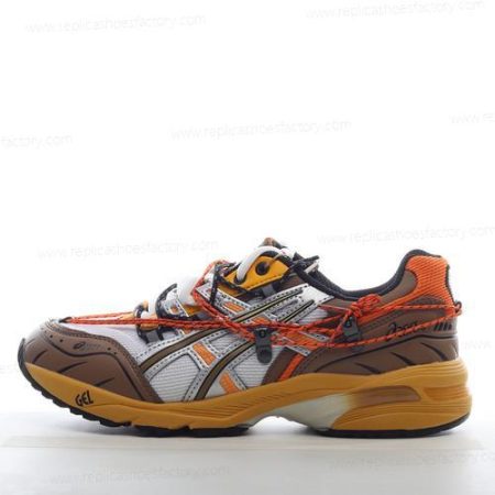 Replica ASICS Gel 1090 Men’s and Women’s Shoes ‘White Orange Brown’ 1203A115-105