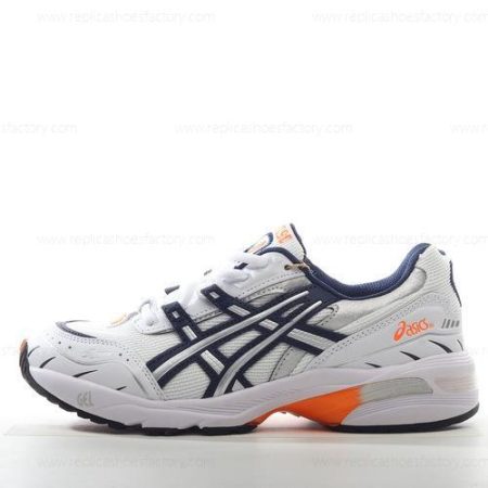 Replica ASICS Gel 1090 Men’s and Women’s Shoes ‘White Orange Silver’ 1021A275-100