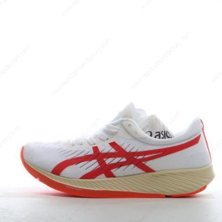 Replica ASICS Metaracer Men’s and Women’s Shoes ‘White Red’ 1011A676-100