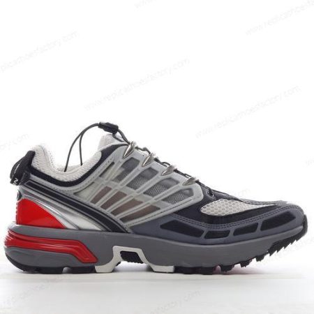 Replica ASICS x Salomon Pro Advanced Men’s and Women’s Shoes ‘Grey Black Red’ AX061526
