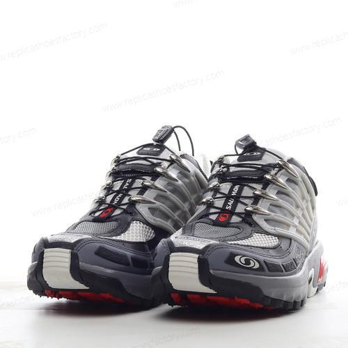 Replica ASICS x Salomon Pro Advanced Mens and Womens Shoes Grey Black Red AX061526