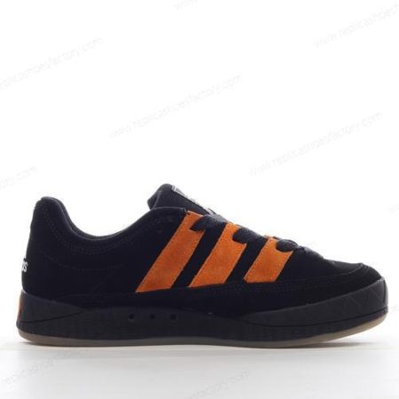 Replica Adidas Adimatic Jamal Smith Men’s and Women’s Shoes ‘Black Orange White’ GX8976