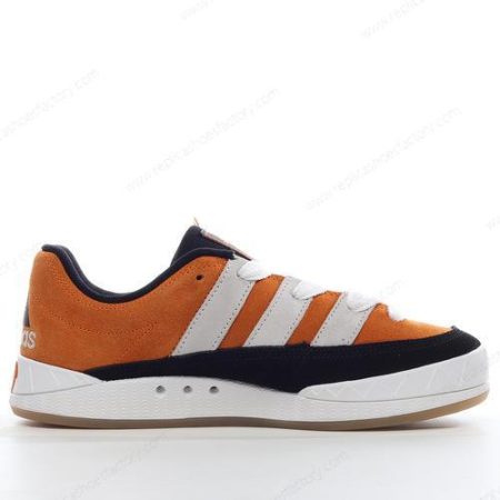 Replica Adidas Adimatic Men’s and Women’s Shoes ‘Orange White Black’ GZ6207