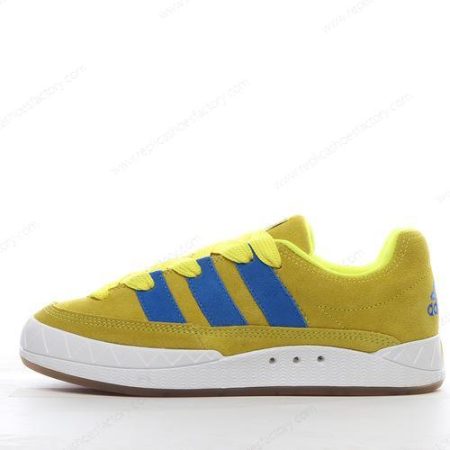 Replica Adidas Adimatic Men’s and Women’s Shoes ‘Yellow Blue White’ GY2090