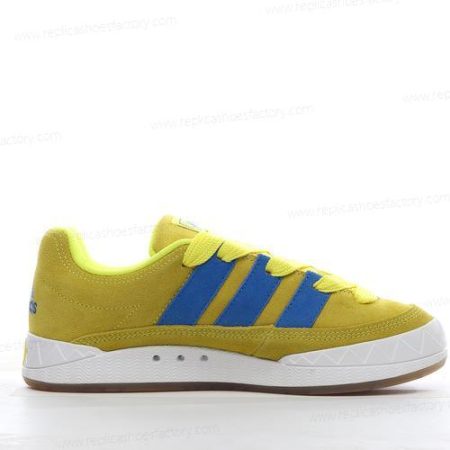 Replica Adidas Adimatic Men’s and Women’s Shoes ‘Yellow Blue White’ GY2090