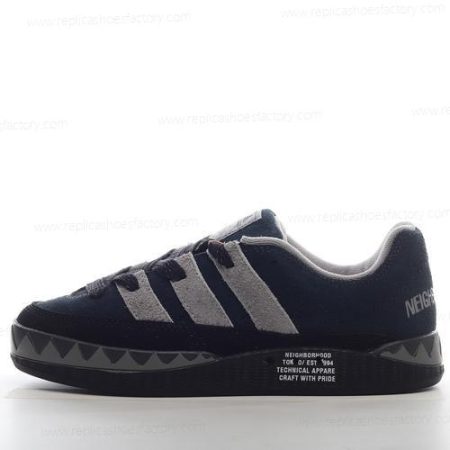 Replica Adidas Adimatic Neighborhood Men’s and Women’s Shoes ‘Black Grey’ HP6770