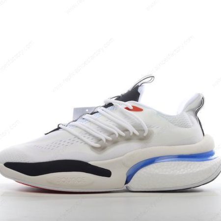 Replica Adidas Alphaboost V1 Men’s and Women’s Shoes ‘White Black Blue’ HP2757