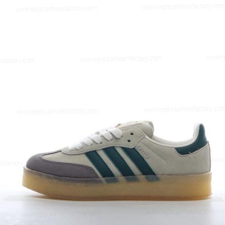 Replica Adidas Clarks 8th Street Samba Men’s and Women’s Shoes ‘White Green’ ID7297