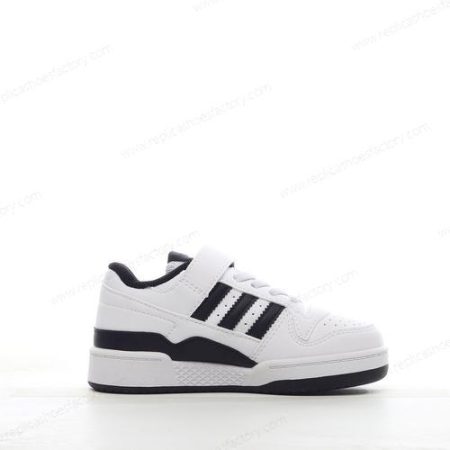 Replica Adidas Forum 84 Low GS Kids Men’s and Women’s Shoes ‘Black White’