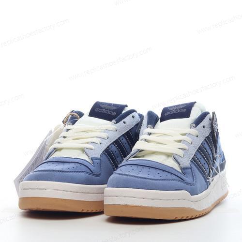 Replica Adidas Forum 84 Low Mens and Womens Shoes Blue White GW0298
