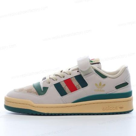 Replica Adidas Forum 84 Low Men’s and Women’s Shoes ‘Green Grey Red’