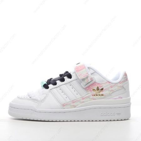 Replica Adidas Forum 84 Low Men’s and Women’s Shoes ‘Green Pink White’ FY5119