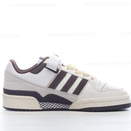 Replica Adidas Forum 84 Low Men’s and Women’s Shoes ‘Off White Brown’ GX4567