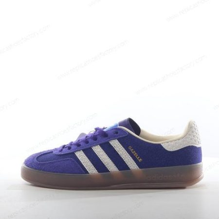 Replica Adidas Gazelle Indoor Men’s and Women’s Shoes ‘Purple’ IF1806