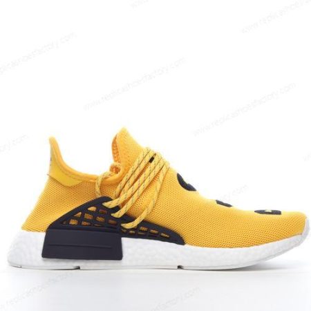 Replica Adidas NMD HU Men’s and Women’s Shoes ‘Yellow White’ BB0619