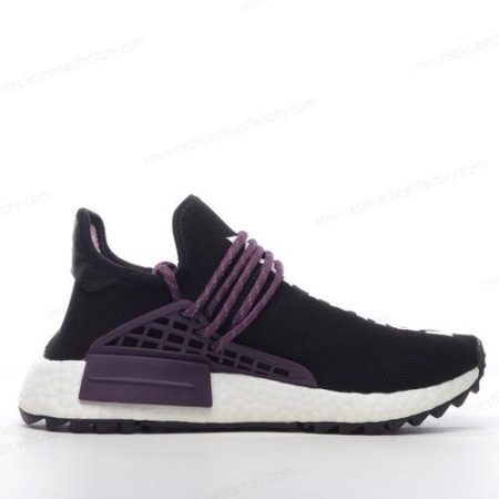 Replica Adidas NMD Men’s and Women’s Shoes ‘Black White Purple’ D97921