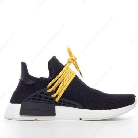 Replica Adidas NMD Men’s and Women’s Shoes ‘Black Yellow’ BB3068