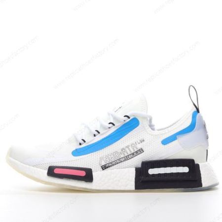 Replica Adidas NMD R1 Spectoo NASA Men’s and Women’s Shoes ‘White Black’ FZ3209