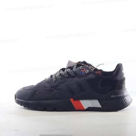 Replica Adidas Nite Jogger Men’s and Women’s Shoes ‘Black’ EE5884