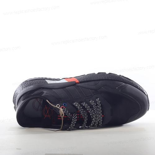 Replica Adidas Nite Jogger Mens and Womens Shoes Black EE5884
