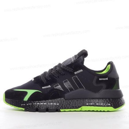 Replica Adidas Nite Jogger Men’s and Women’s Shoes ‘Black Green’ H03249