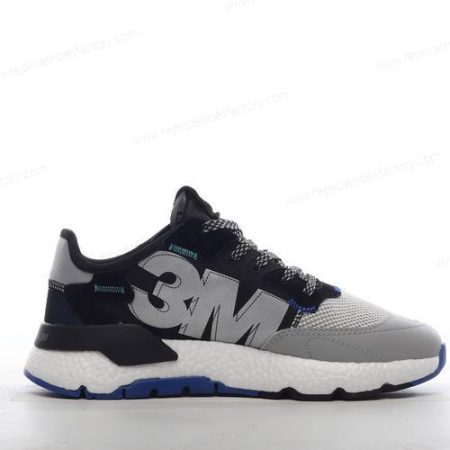 Replica Adidas Nite Jogger Men’s and Women’s Shoes ‘Black Grey’ EF5408