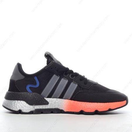 Replica Adidas Nite Jogger Men’s and Women’s Shoes ‘Black Orange Silver’ FY3686