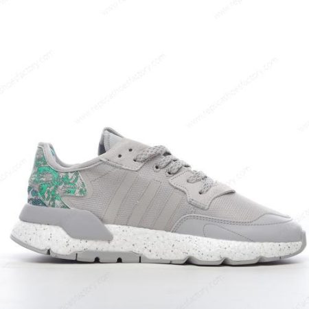 Replica Adidas Nite Jogger Men’s and Women’s Shoes ‘Grey Green’ FW6686