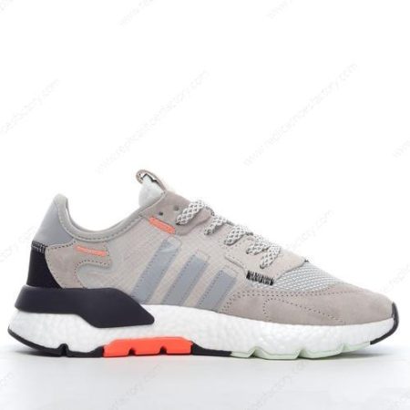 Replica Adidas Nite Jogger Men’s and Women’s Shoes ‘Grey Orange Black’ DB3361