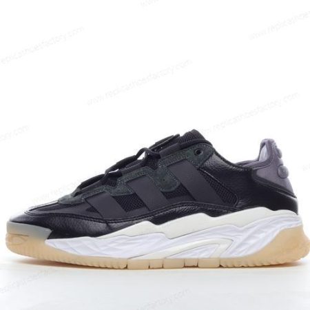 Replica Adidas Niteball Men’s and Women’s Shoes ‘Black White’ FV4848