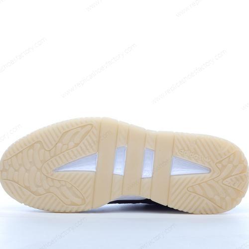 Replica Adidas Niteball Mens and Womens Shoes Black White FV4848