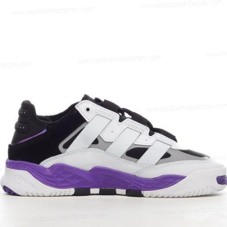 Replica Adidas Niteball Men’s and Women’s Shoes ‘Purple White Black’