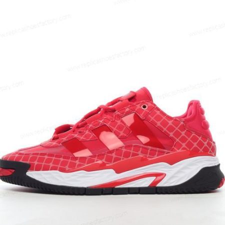 Replica Adidas Niteball Men’s and Women’s Shoes ‘Red Black White’ H67649