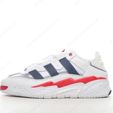 Replica Adidas Niteball Men’s and Women’s Shoes ‘White Blue Red’