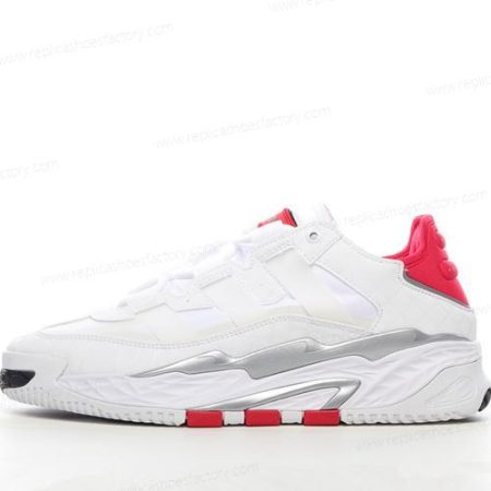 Replica Adidas Niteball Men’s and Women’s Shoes ‘White Red’
