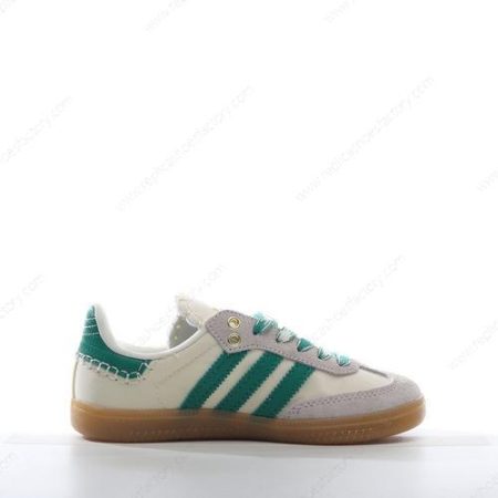 Replica Adidas Originals Samba OG GS Kids Men’s and Women’s Shoes ‘Green Off White’