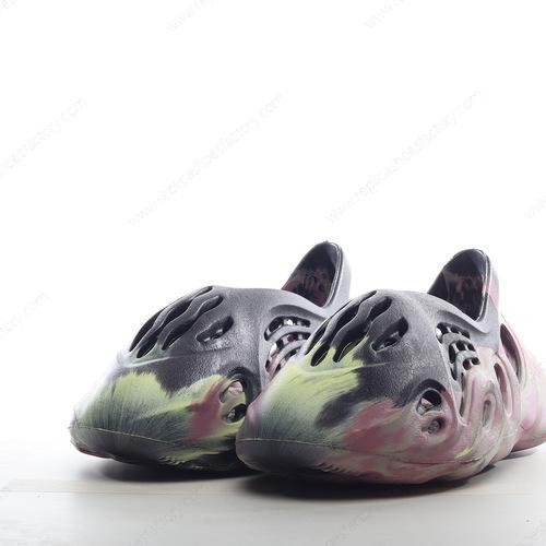 Replica Adidas Originals Yeezy Foam Runner Mens and Womens Shoes Black Pink Grey