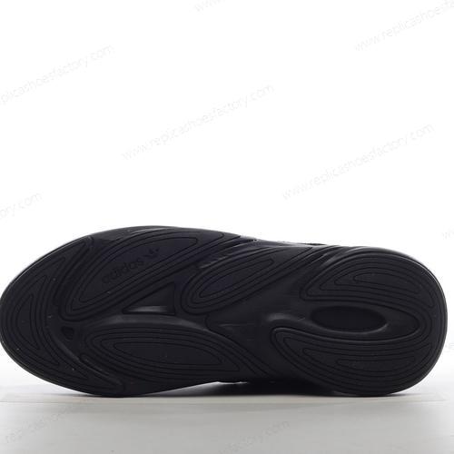 Replica Adidas Ozelia Mens and Womens Shoes Black White GX4499