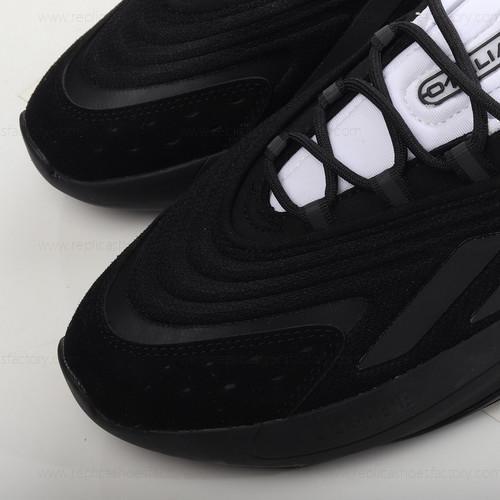 Replica Adidas Ozelia Mens and Womens Shoes Black White GX4499