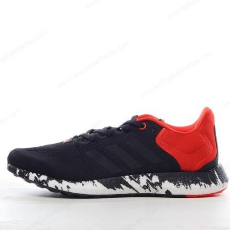 Replica Adidas Pureboost 21 Men’s and Women’s Shoes ‘Black Grey Red’ GV7702
