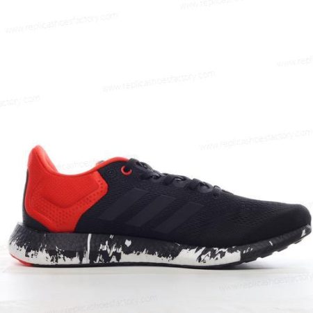 Replica Adidas Pureboost 21 Men’s and Women’s Shoes ‘Black Grey Red’ GV7702