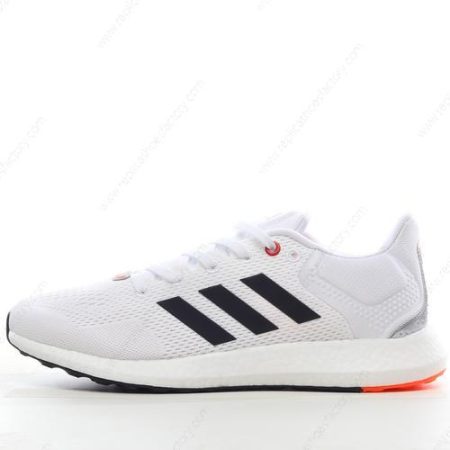 Replica Adidas Pureboost 21 Men’s and Women’s Shoes ‘White Red’ GY5099