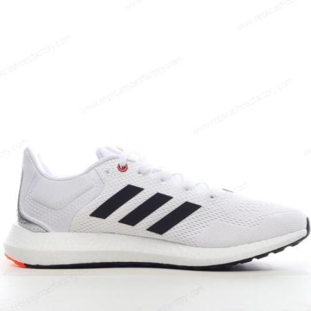 Replica Adidas Pureboost 21 Men’s and Women’s Shoes ‘White Red’ GY5099